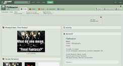 Desktop Screenshot of flylikeacow.deviantart.com