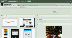 Desktop Screenshot of bluefisch200.deviantart.com