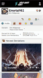 Mobile Screenshot of emortal982.deviantart.com