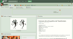 Desktop Screenshot of guajars.deviantart.com