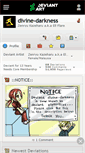 Mobile Screenshot of divine-darkness.deviantart.com
