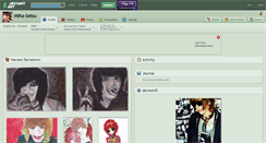 Desktop Screenshot of mika-setsu.deviantart.com