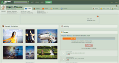 Desktop Screenshot of megami-shiawase.deviantart.com