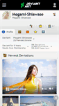 Mobile Screenshot of megami-shiawase.deviantart.com