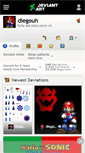 Mobile Screenshot of diegouh.deviantart.com