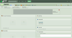 Desktop Screenshot of hyperplz.deviantart.com