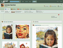 Tablet Screenshot of cornejo-sanchez.deviantart.com
