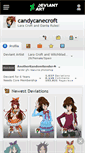 Mobile Screenshot of candycanecroft.deviantart.com