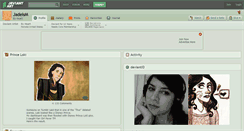 Desktop Screenshot of jadeism.deviantart.com