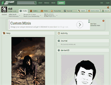 Tablet Screenshot of 4ldi.deviantart.com