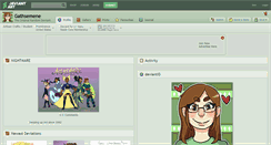 Desktop Screenshot of gathsemene.deviantart.com