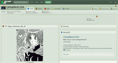 Desktop Screenshot of cyborgxraven-club.deviantart.com