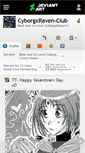 Mobile Screenshot of cyborgxraven-club.deviantart.com