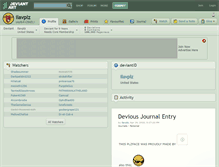 Tablet Screenshot of ilavplz.deviantart.com