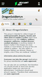 Mobile Screenshot of dragonsoldiers.deviantart.com
