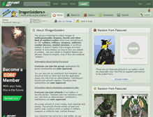 Tablet Screenshot of dragonsoldiers.deviantart.com