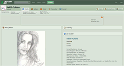 Desktop Screenshot of kekili-pukana.deviantart.com