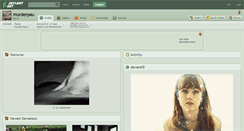 Desktop Screenshot of murderpau.deviantart.com