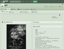 Tablet Screenshot of gujo.deviantart.com