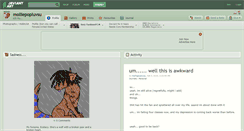 Desktop Screenshot of molliepopluvsu.deviantart.com