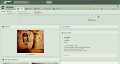 Desktop Screenshot of krokka.deviantart.com