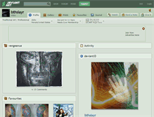 Tablet Screenshot of bthslayr.deviantart.com
