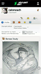 Mobile Screenshot of caioneach.deviantart.com