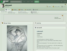 Tablet Screenshot of caioneach.deviantart.com