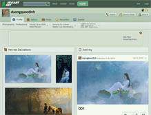 Tablet Screenshot of duongquocdinh.deviantart.com