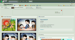 Desktop Screenshot of playmakerm19.deviantart.com