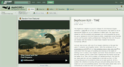 Desktop Screenshot of depthcore.deviantart.com