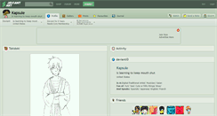 Desktop Screenshot of kapsule.deviantart.com