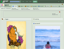 Tablet Screenshot of fad-21.deviantart.com