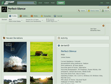 Tablet Screenshot of perfect-silence.deviantart.com