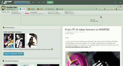 Desktop Screenshot of huntervisa.deviantart.com