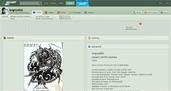 Desktop Screenshot of angryxkid.deviantart.com