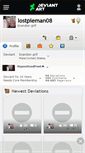 Mobile Screenshot of lostpieman08.deviantart.com