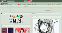 Desktop Screenshot of hinari001.deviantart.com