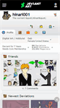 Mobile Screenshot of hinari001.deviantart.com