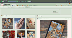 Desktop Screenshot of happynesss.deviantart.com