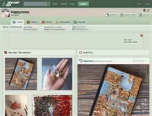 Tablet Screenshot of happynesss.deviantart.com
