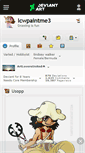 Mobile Screenshot of lcwpaintme3.deviantart.com