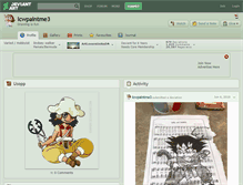 Tablet Screenshot of lcwpaintme3.deviantart.com