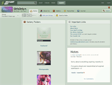 Tablet Screenshot of girlsonly.deviantart.com