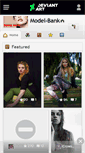 Mobile Screenshot of model-bank.deviantart.com