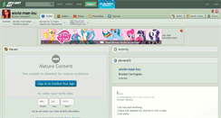 Desktop Screenshot of annie-mae-lou.deviantart.com