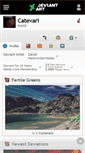 Mobile Screenshot of catevari.deviantart.com