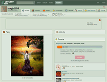 Tablet Screenshot of mxgirl199.deviantart.com