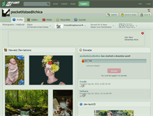 Tablet Screenshot of pocketxsizedxchica.deviantart.com