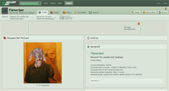 Desktop Screenshot of flameviper.deviantart.com